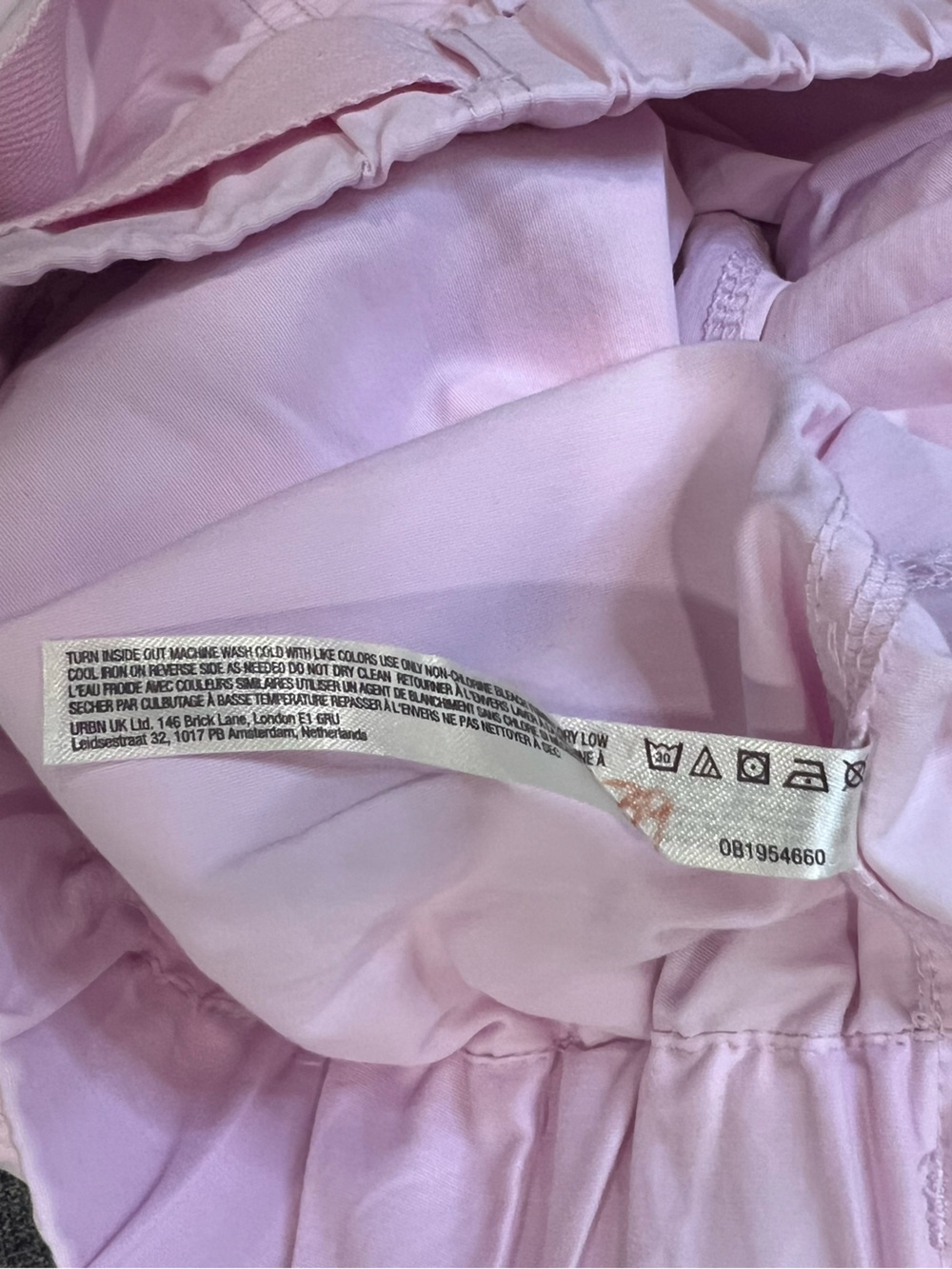 Free People Movement Light Pink Elastic Waist Capri Pants Size XL - Picture 6 of 11